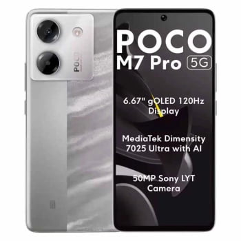 Poco M7 Pro 5G 8GB / 256GB Prata