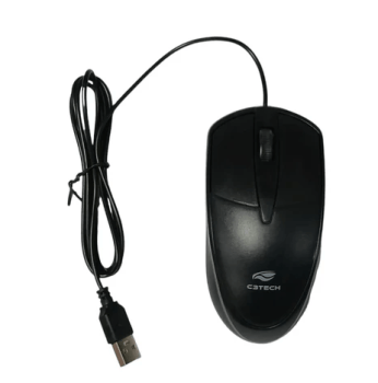 Mouse USB MS-31BK, C/Fio - C3Tech
